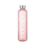 reste hydrate avec notre gourde a graduation horaire rose 342 1