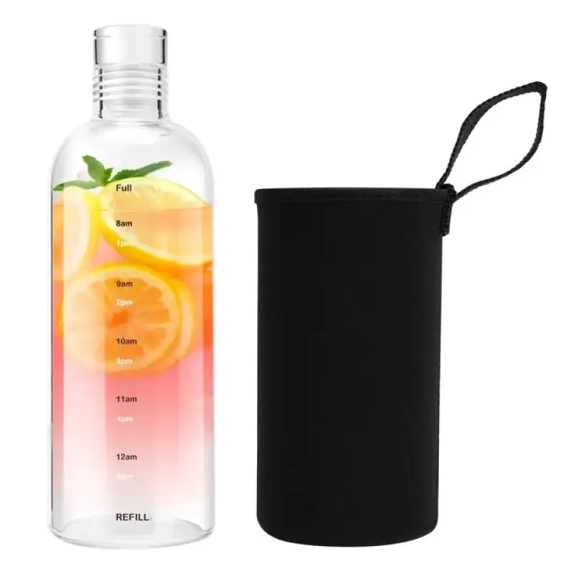 Restez Hydraté Avec La Gourde Motivation D’hydratation En Verre!