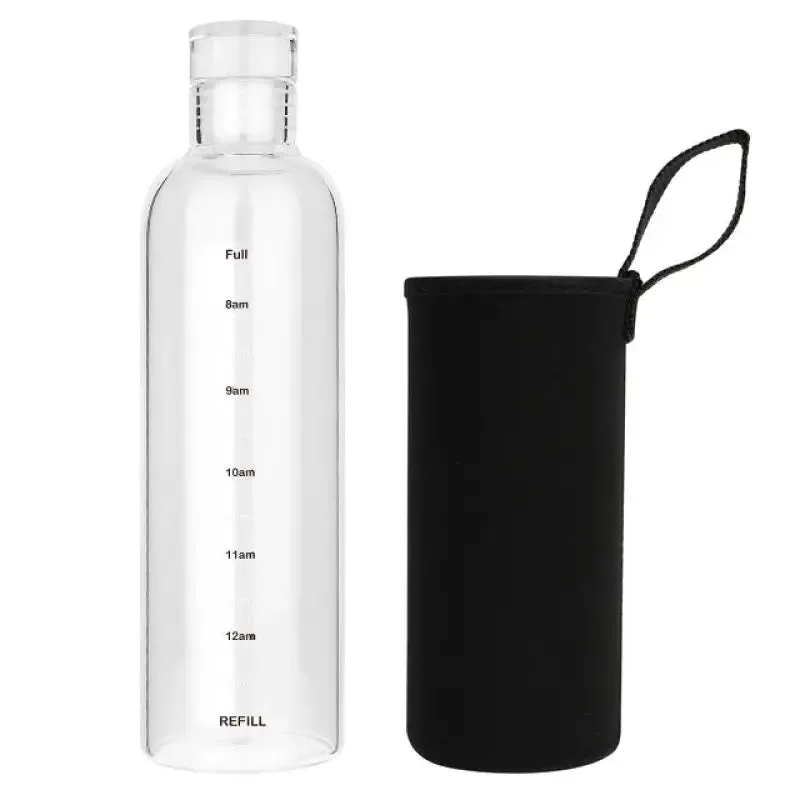 Restez Hydraté Avec La Gourde Motivation D’hydratation En Verre! 500 Ml