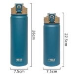 restez rafraichi avec notre thermos a double paroi et paille rabattable gourde isotherme 718 1