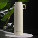 Savourez Votre Boisson Chaude Avec Le Petit Thermos Tout-en-un! Blanc / 350ml