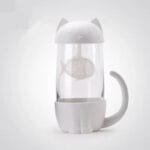 Savourez Votre Thé Avec Le Mug Isotherme Chat! Blanc