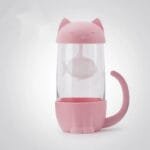 Savourez Votre Thé Avec Le Mug Isotherme Chat! Rose