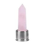 Transformez Votre Bouteille Avec Des Pierres Naturelles éblouissantes! Quartz Rose