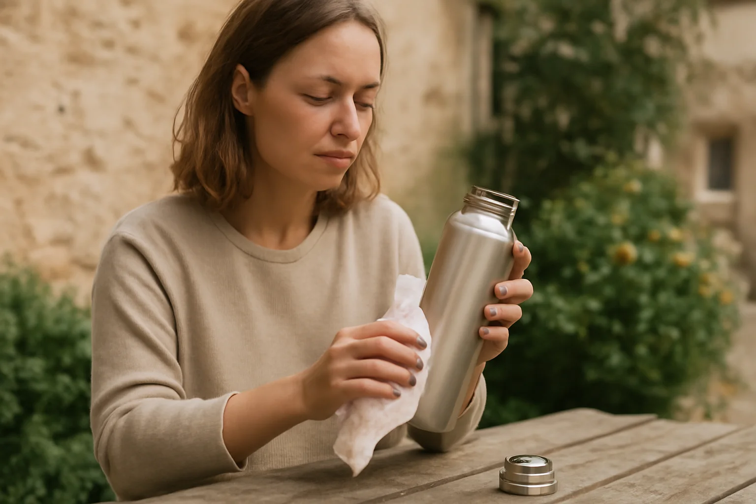 Guide complet : comment nettoyer une gourde en inox ?